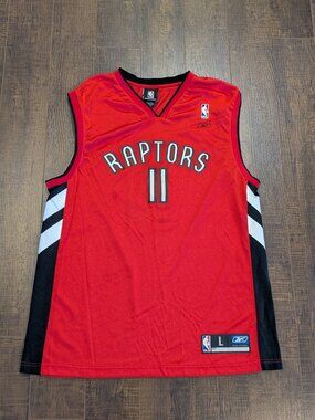 Y2K Toronto Raptors TJ Ford Reebok Jersey - Size L
